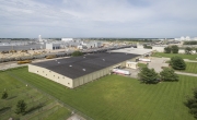 Aerial photo of Lineage's Decatur (IL) facility