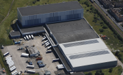 Aerial photo of Lineage's Grimsby facility 