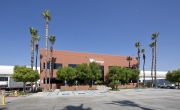 Photo of main entrance to Mira Loma facility